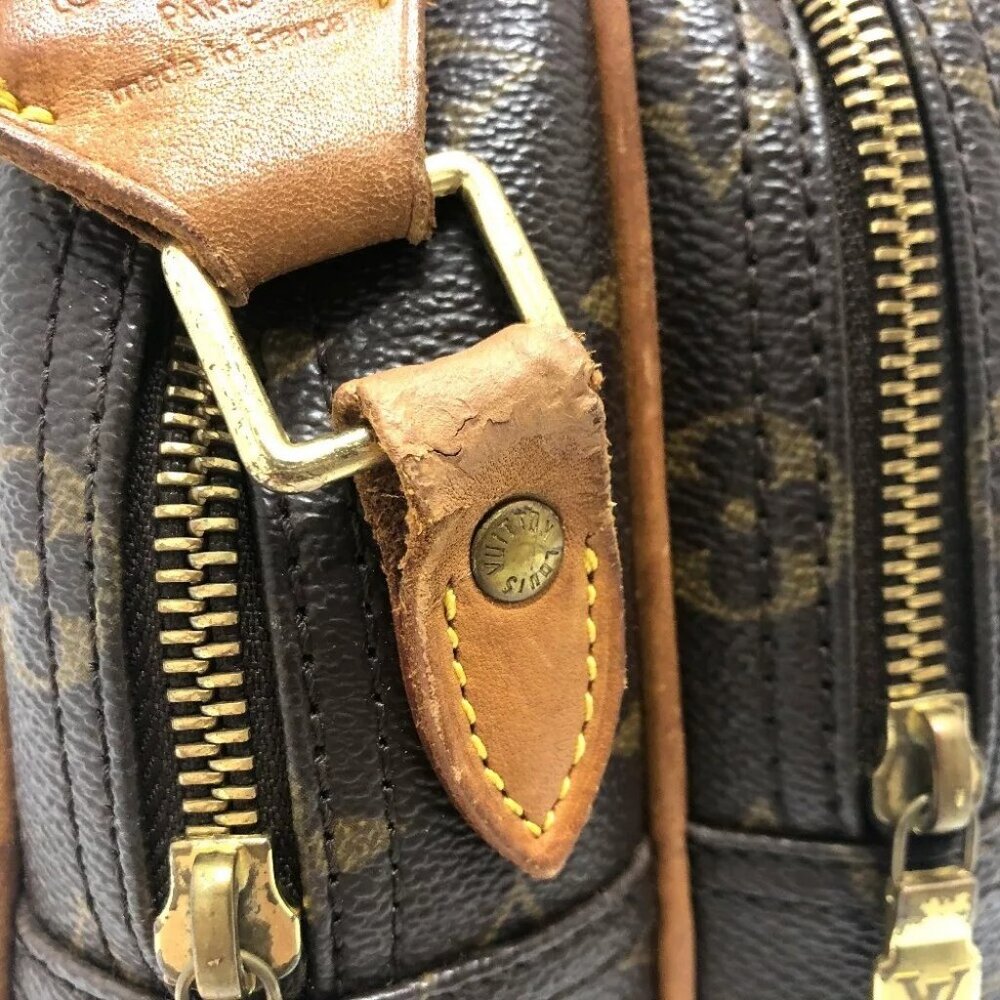 LOUIS VUITTON M45254 Monogram ReporterPM Double Zip Crossbody Bag Shoulder Bag - Picture 5 of 16